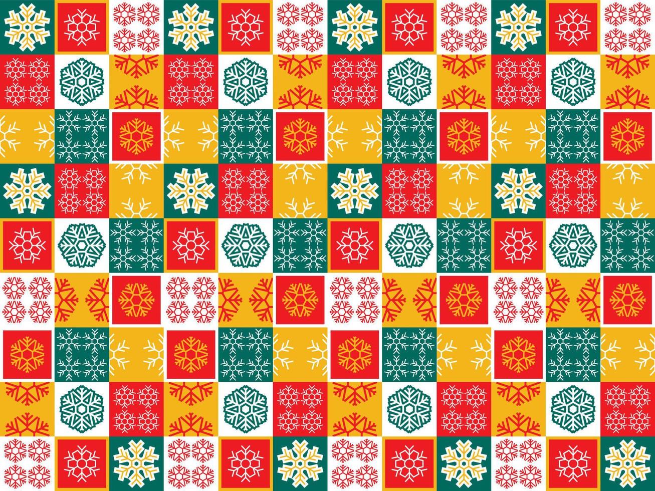seamless merry christmas winter geometric background backdrop new year vector abstract template art