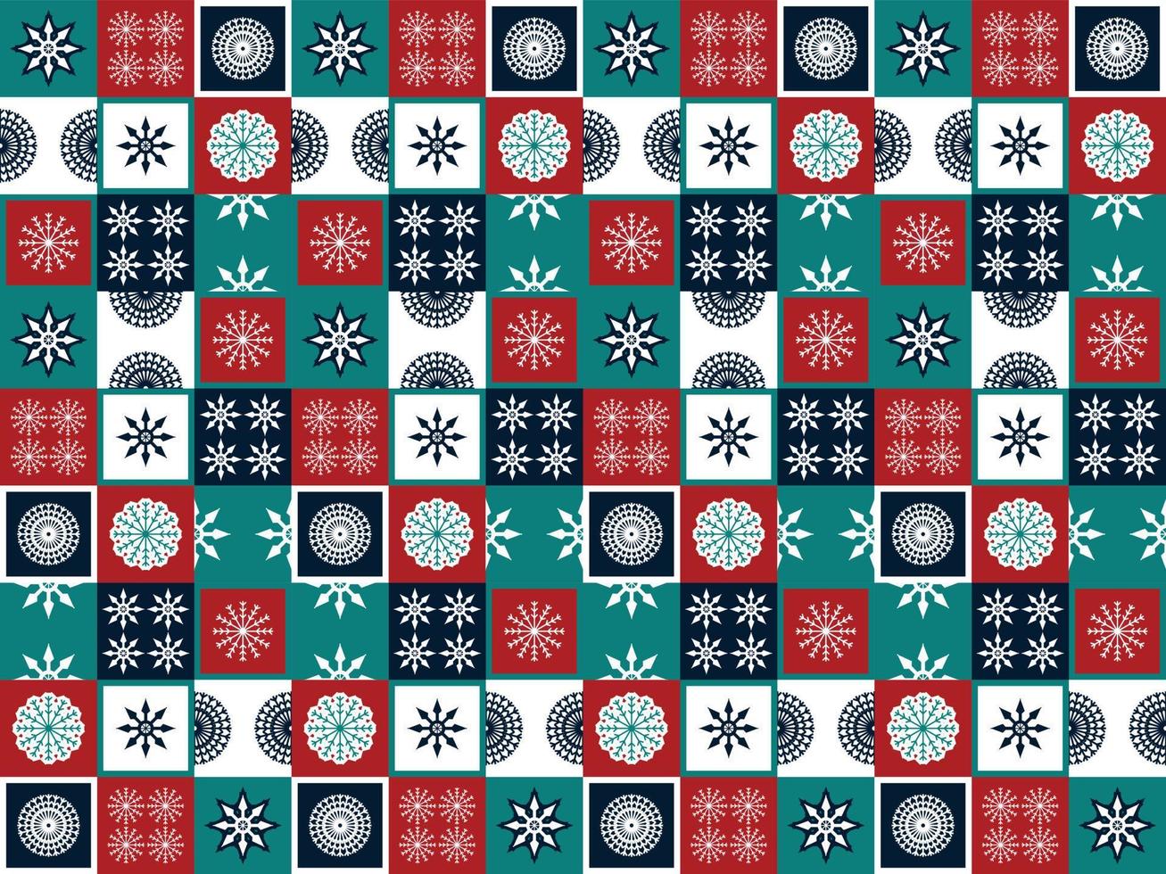 seamless merry christmas winter geometric background backdrop new year vector abstract template art