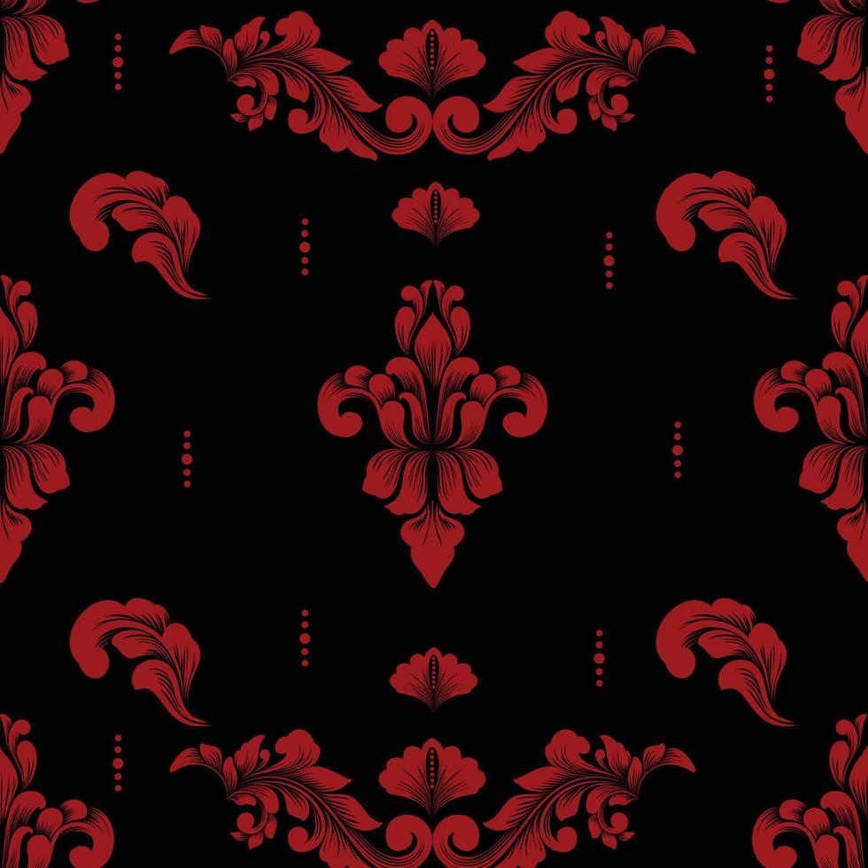 Textile pattern design vector