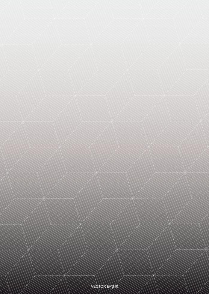 Abstract background of halftone geometric with wireframe pattern background. Vector. vector