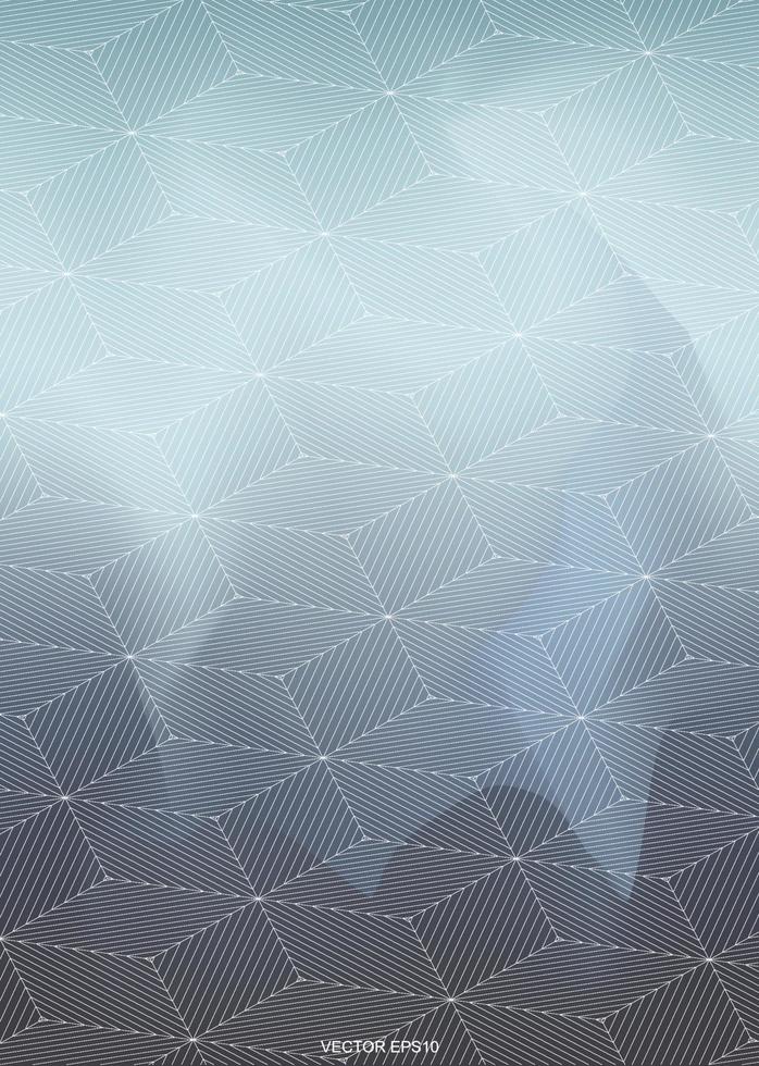 Abstract background of halftone geometric with wireframe pattern background. Vector. vector