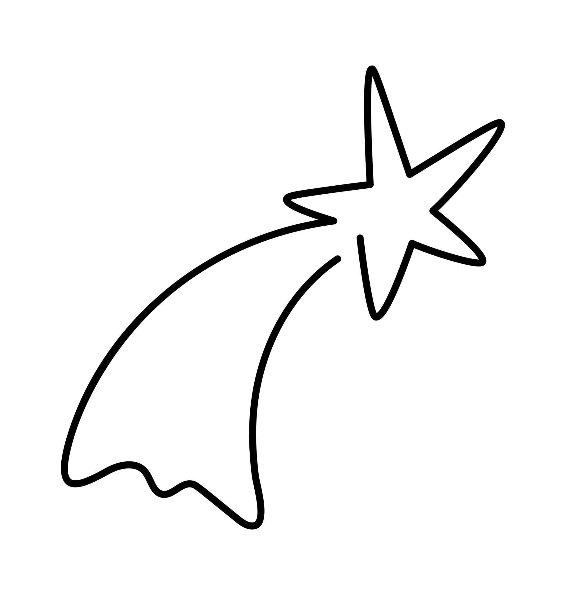 Christmas Star Drawing christmas-star-drawing