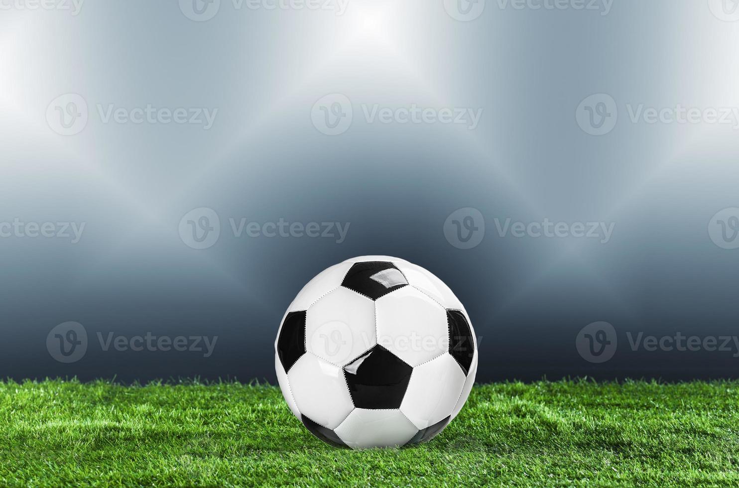 Football. Soccer. Soccer player dribbling with ball photo