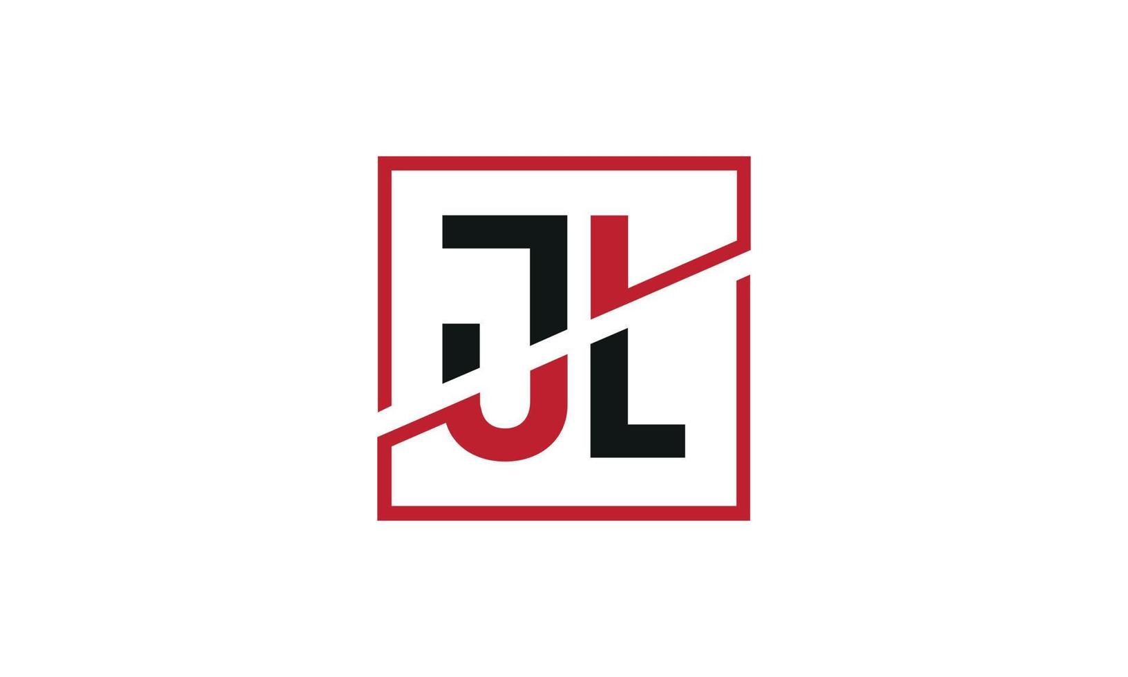 letter JL logo pro vector file pro Vector