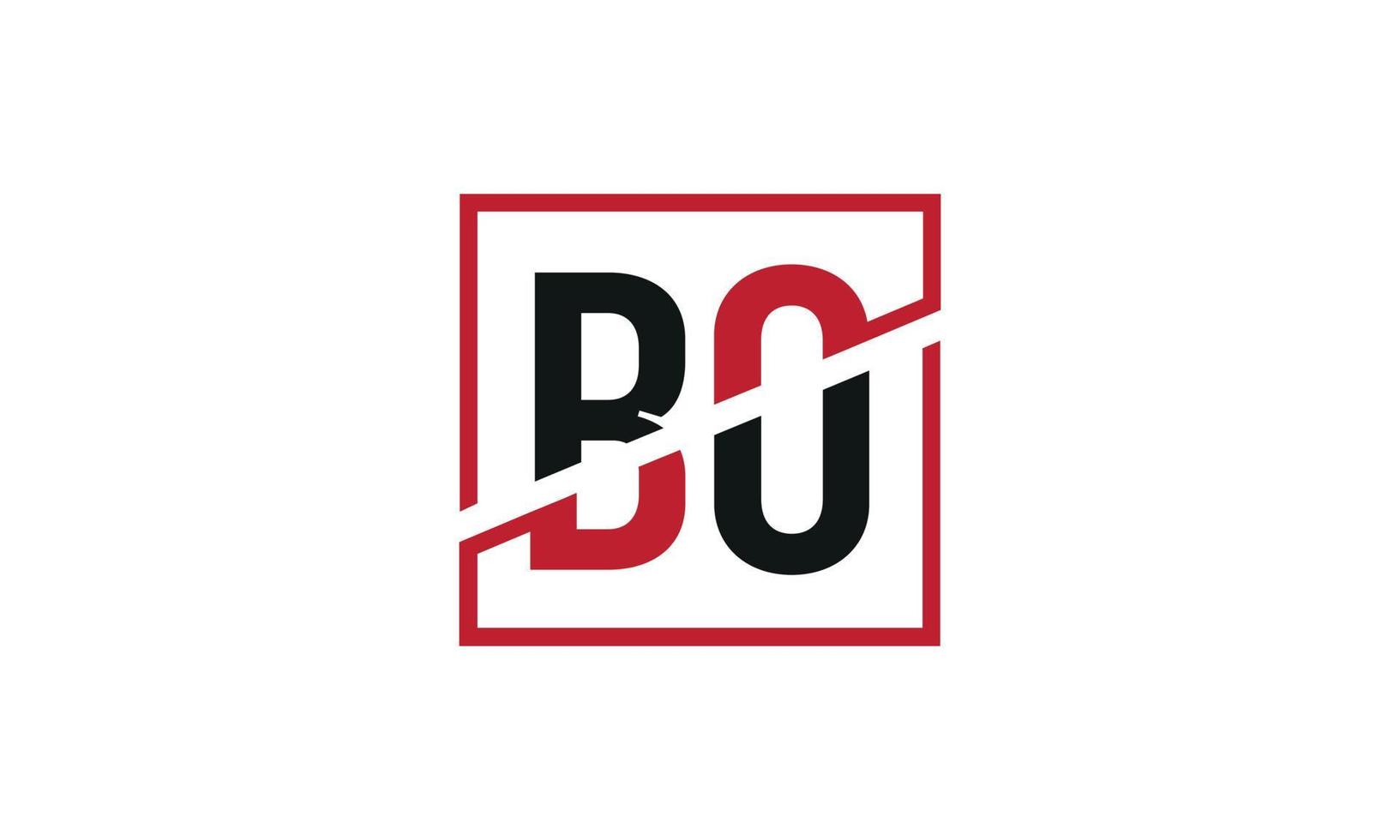 letter BO logo pro vector file pro Vector