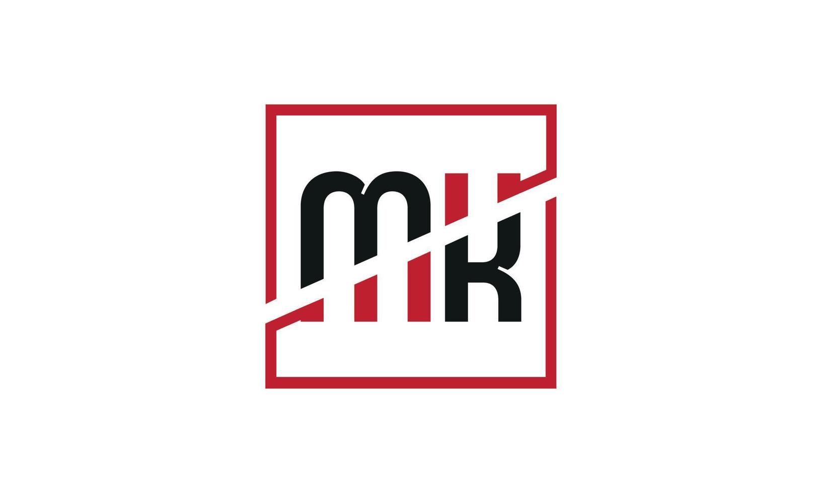 carta mk logo pro archivo vectorial vector