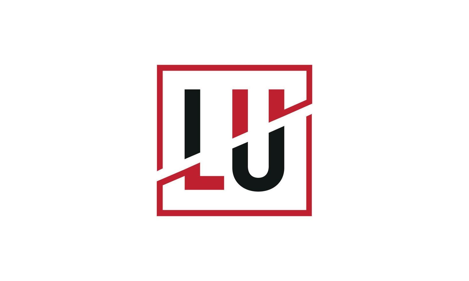 letter LU logo pro vector file pro Vector