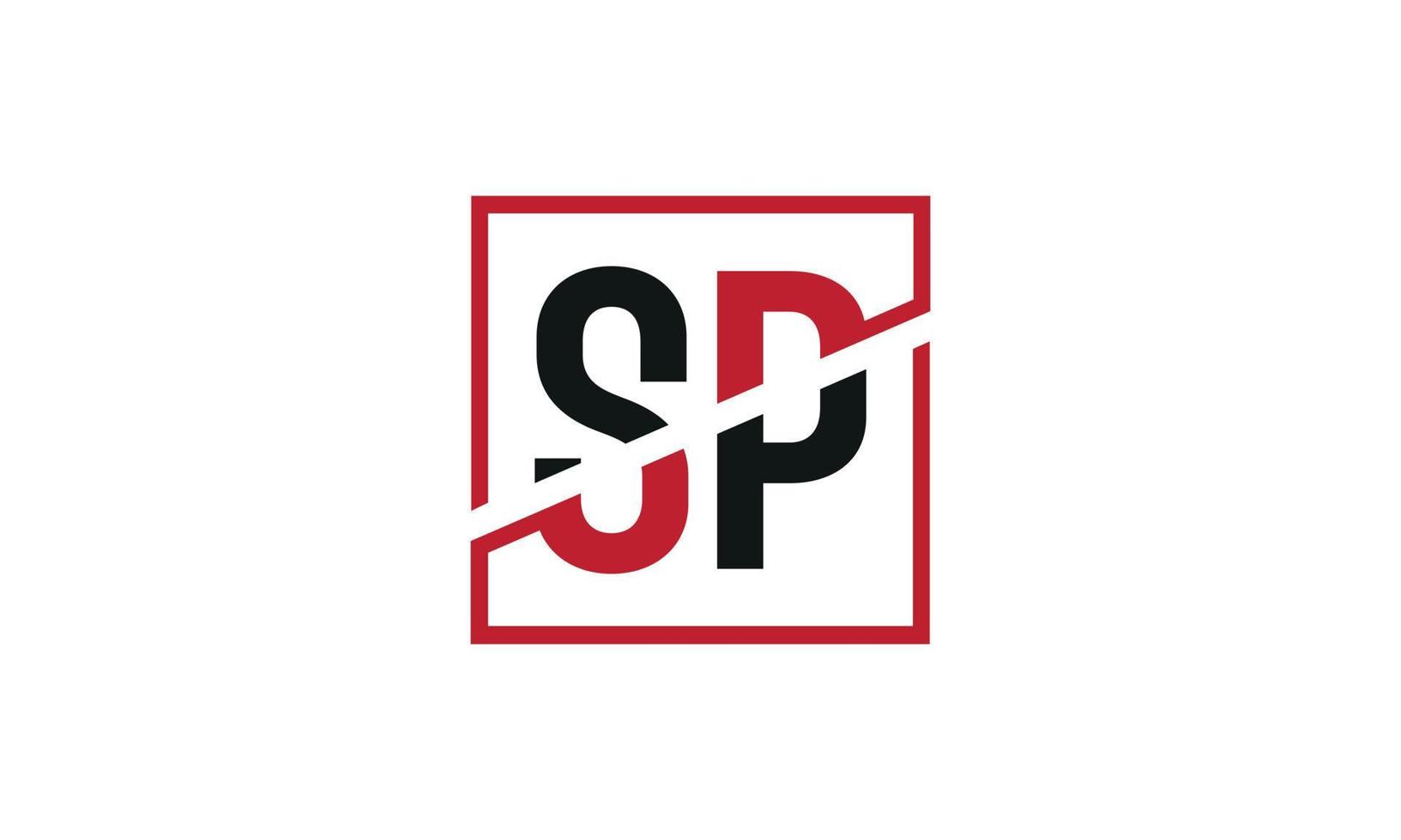 carta sp logo pro archivo vectorial vector