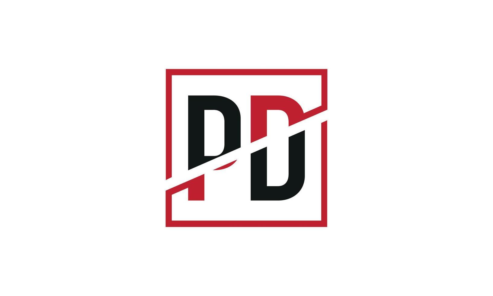 letter PD logo pro vector file pro Vector