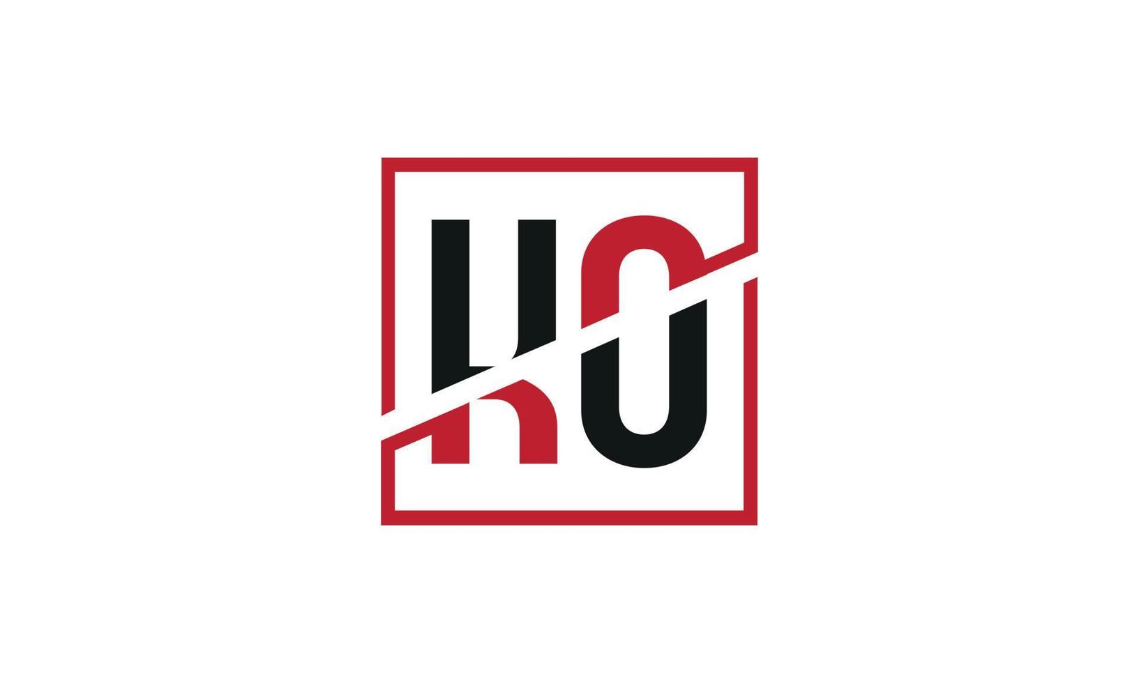 letter KO logo pro vector file pro Vector