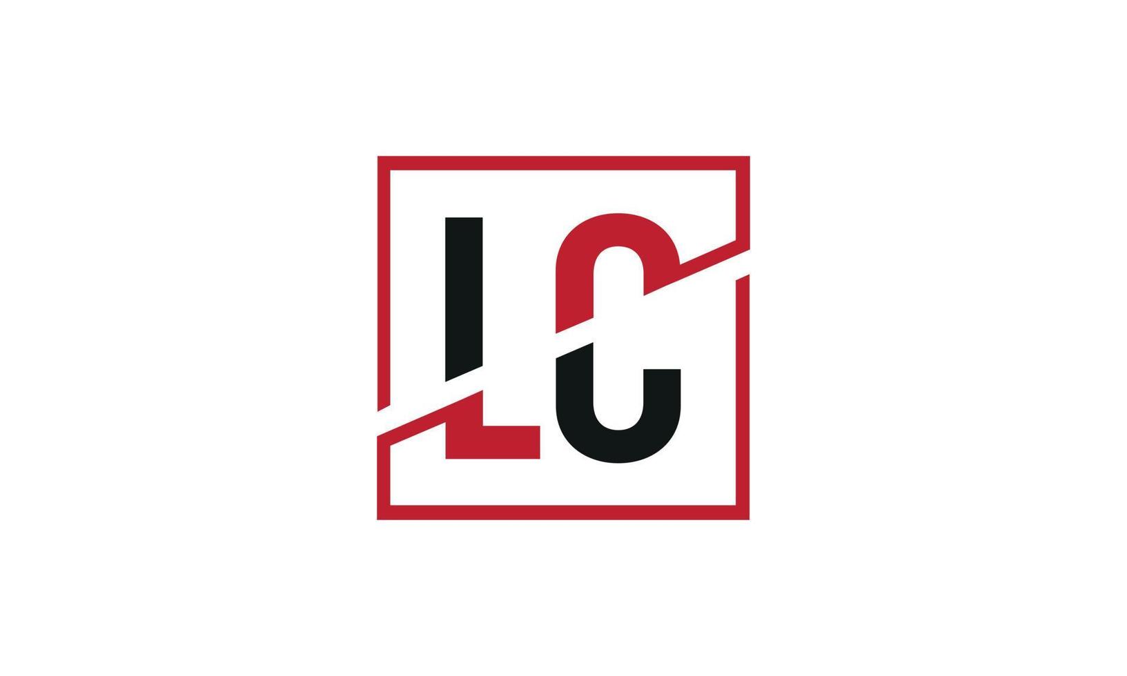 carta lc logo pro archivo vectorial vector