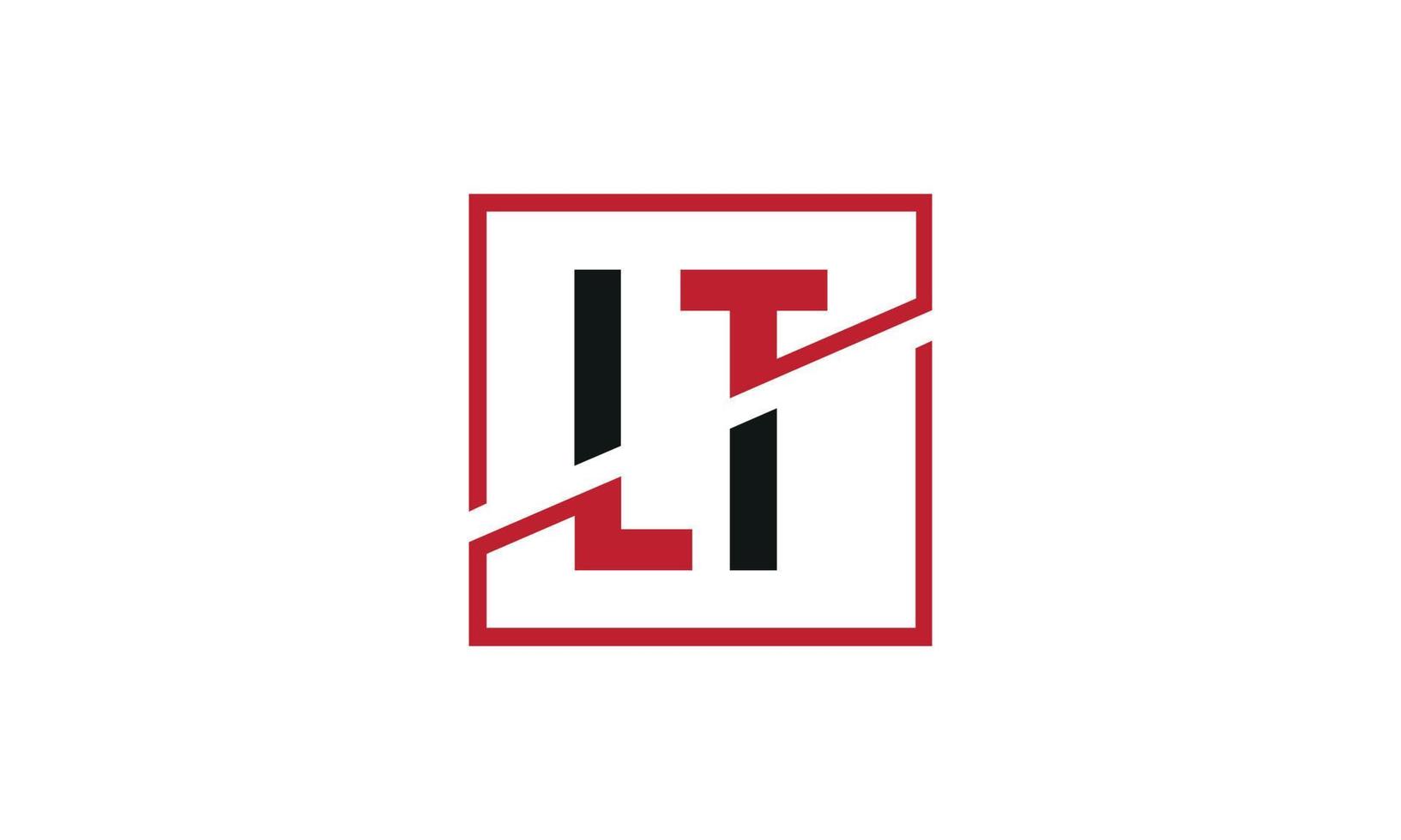 letter LT logo pro vector file pro Vector