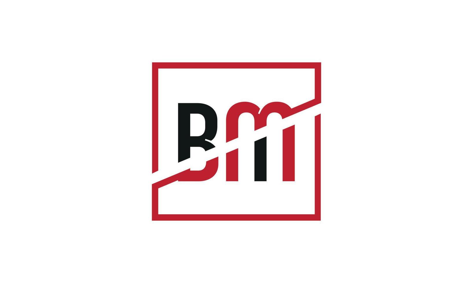 letter BM logo pro vector file pro Vector