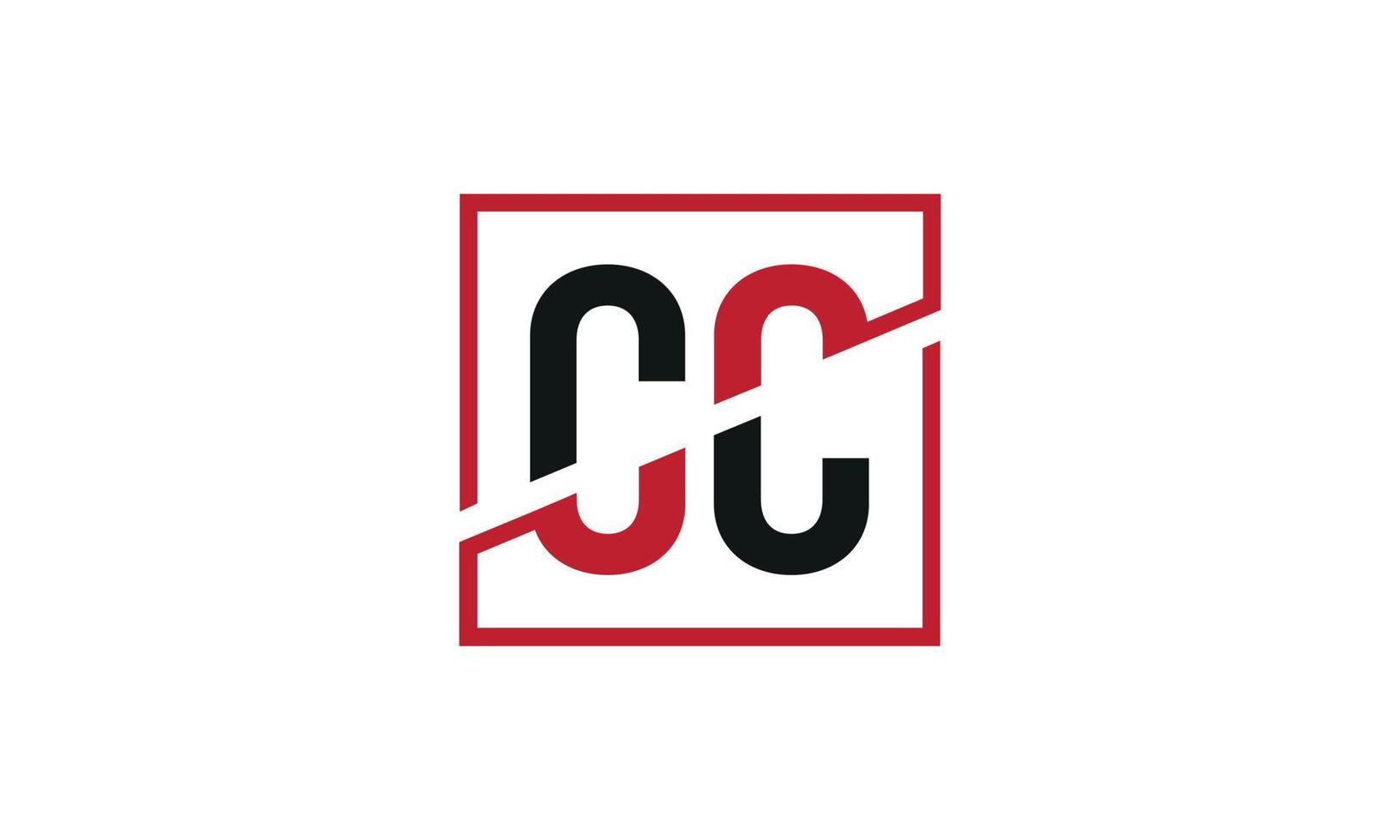 letter CC logo pro vector file pro Vector