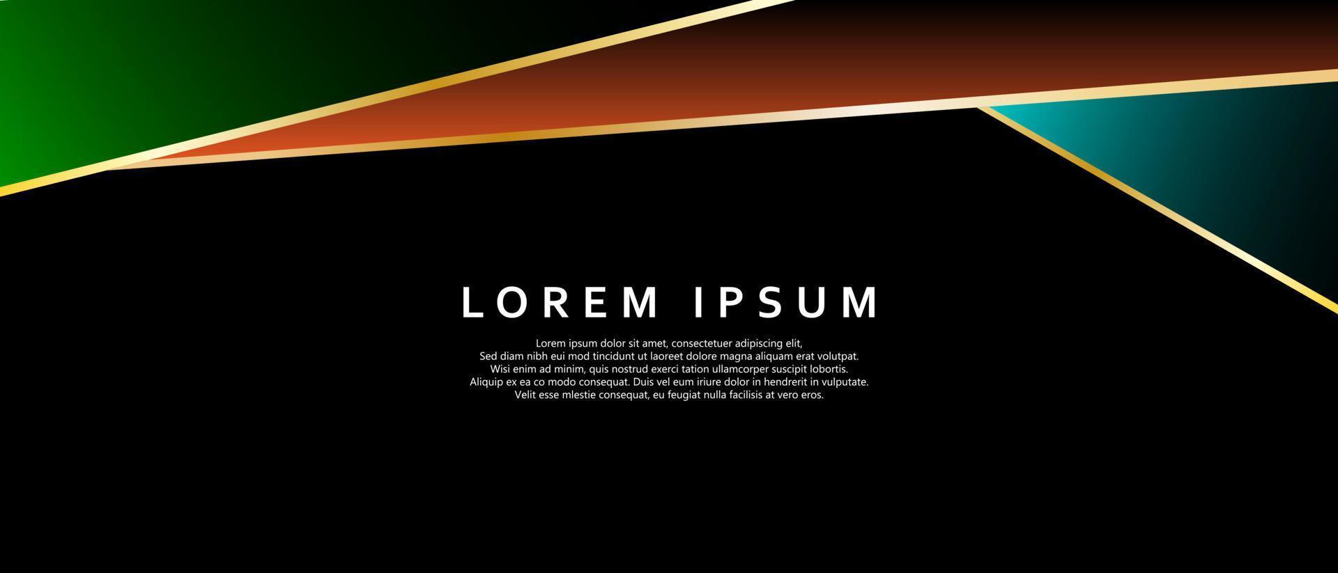 Geometric background with colorful shape vector