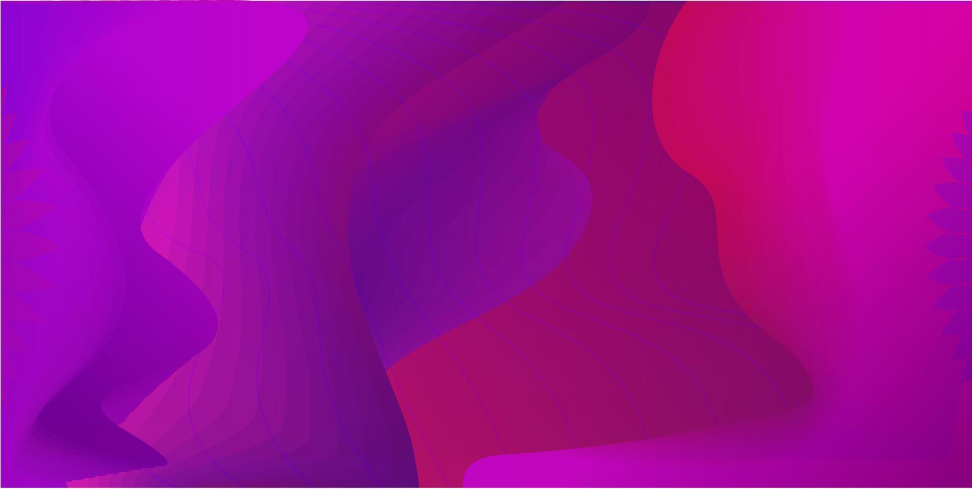 fondo abstracto púrpura con líneas de degradado vector