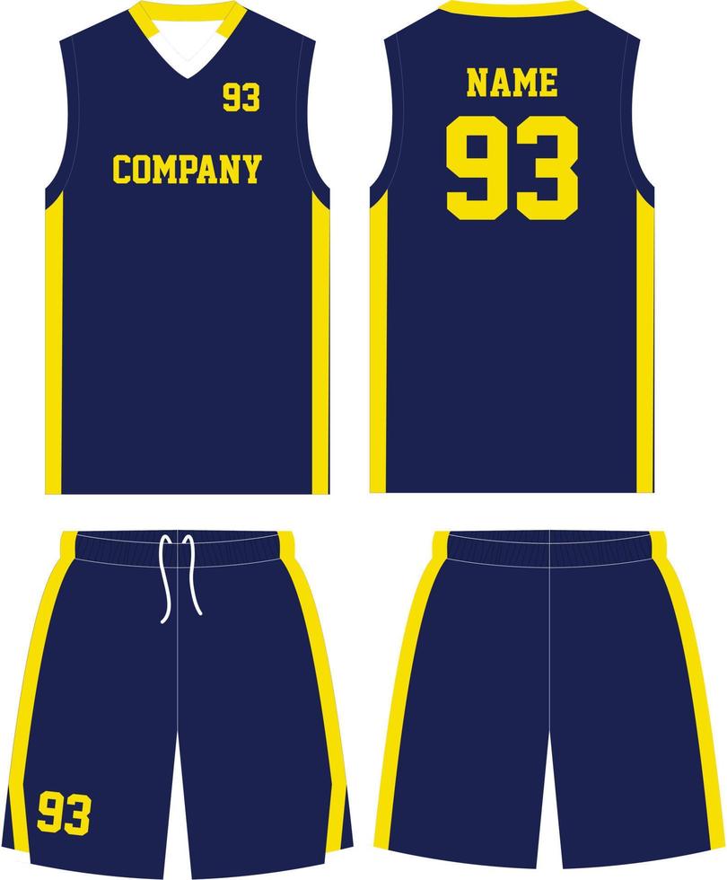 Custom Basketball Uniforms and Jerseys for your Team 13153828 Vector