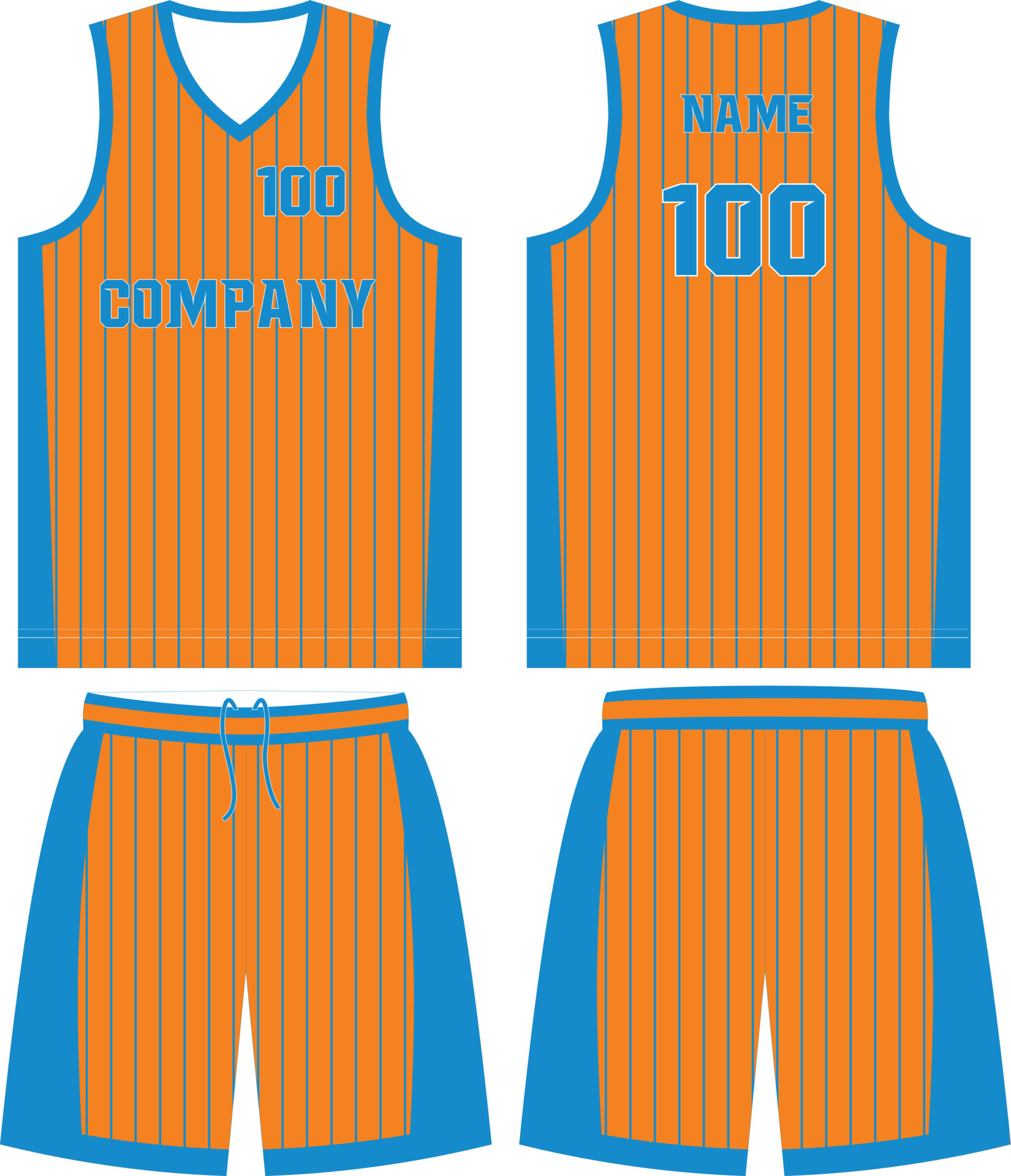 Custom Basketball Uniforms and Jerseys for your Team 13154034 Vector