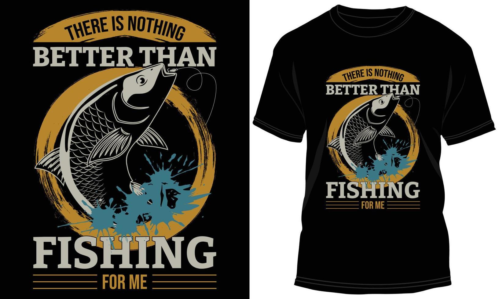 Fishing Tshirt Design vector Graphic