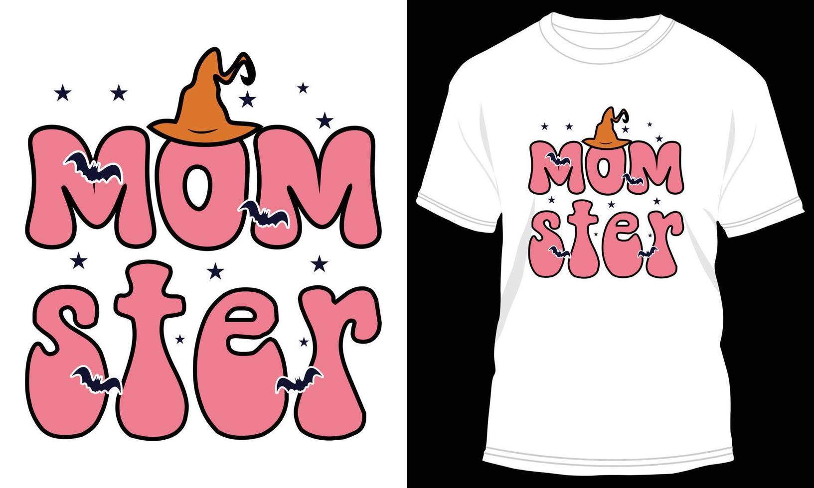 gráfico vectorial de diseño de camiseta de mamá vector