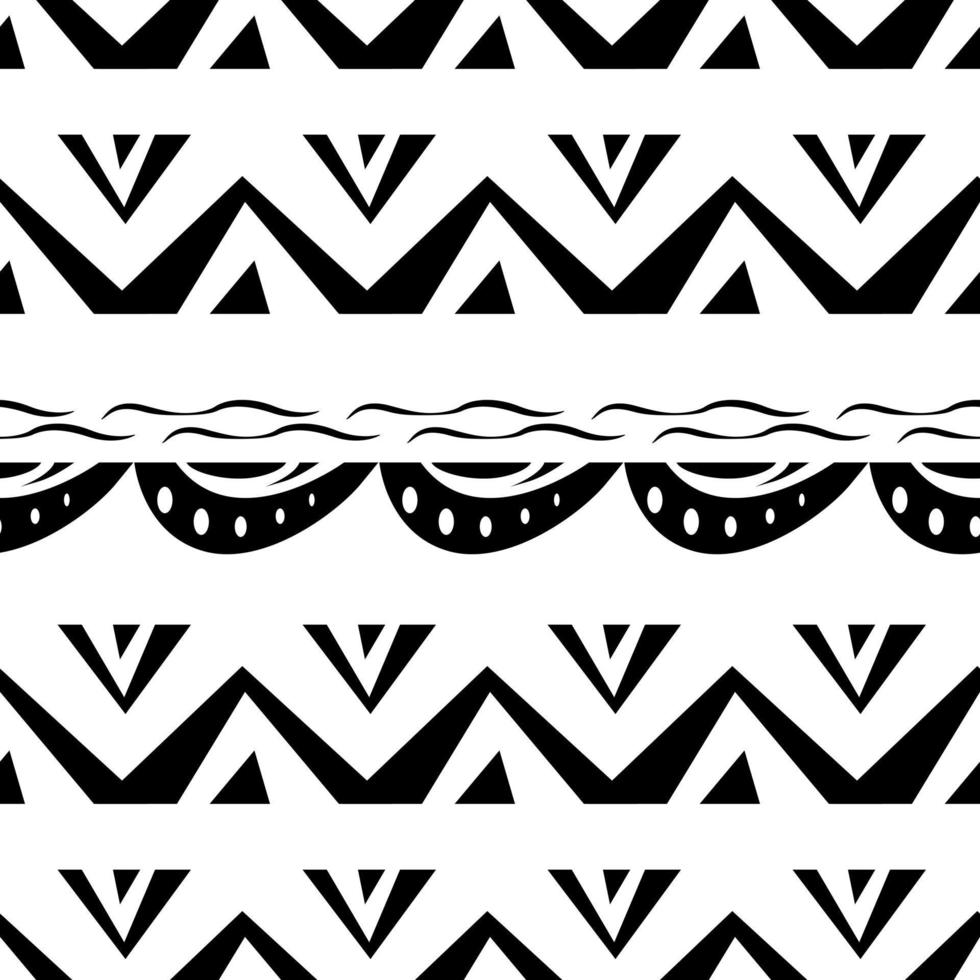 Abstract geometric seamless pattern vector