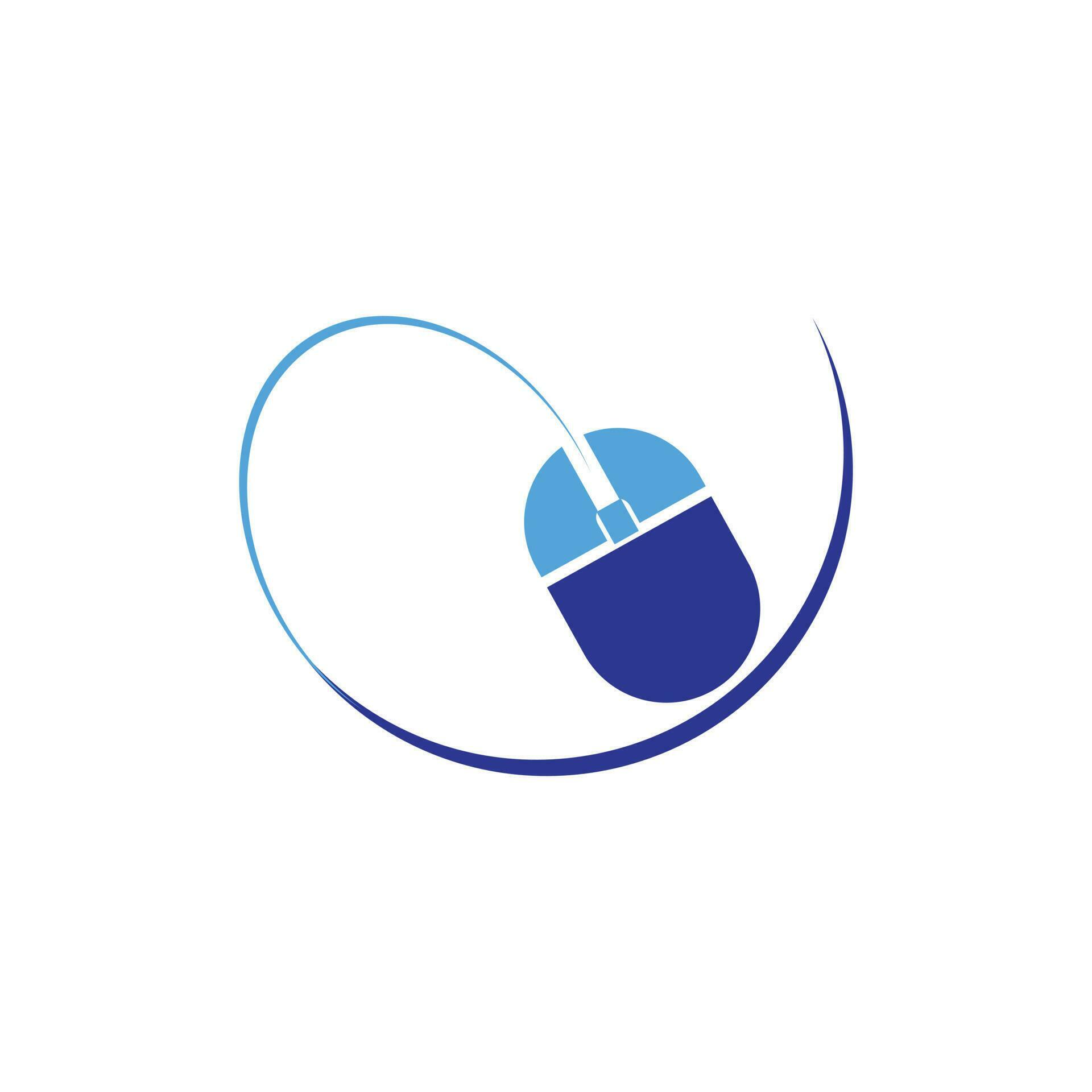 Computer mouse logo design. Fast Cursor logo designs concept. 13156023