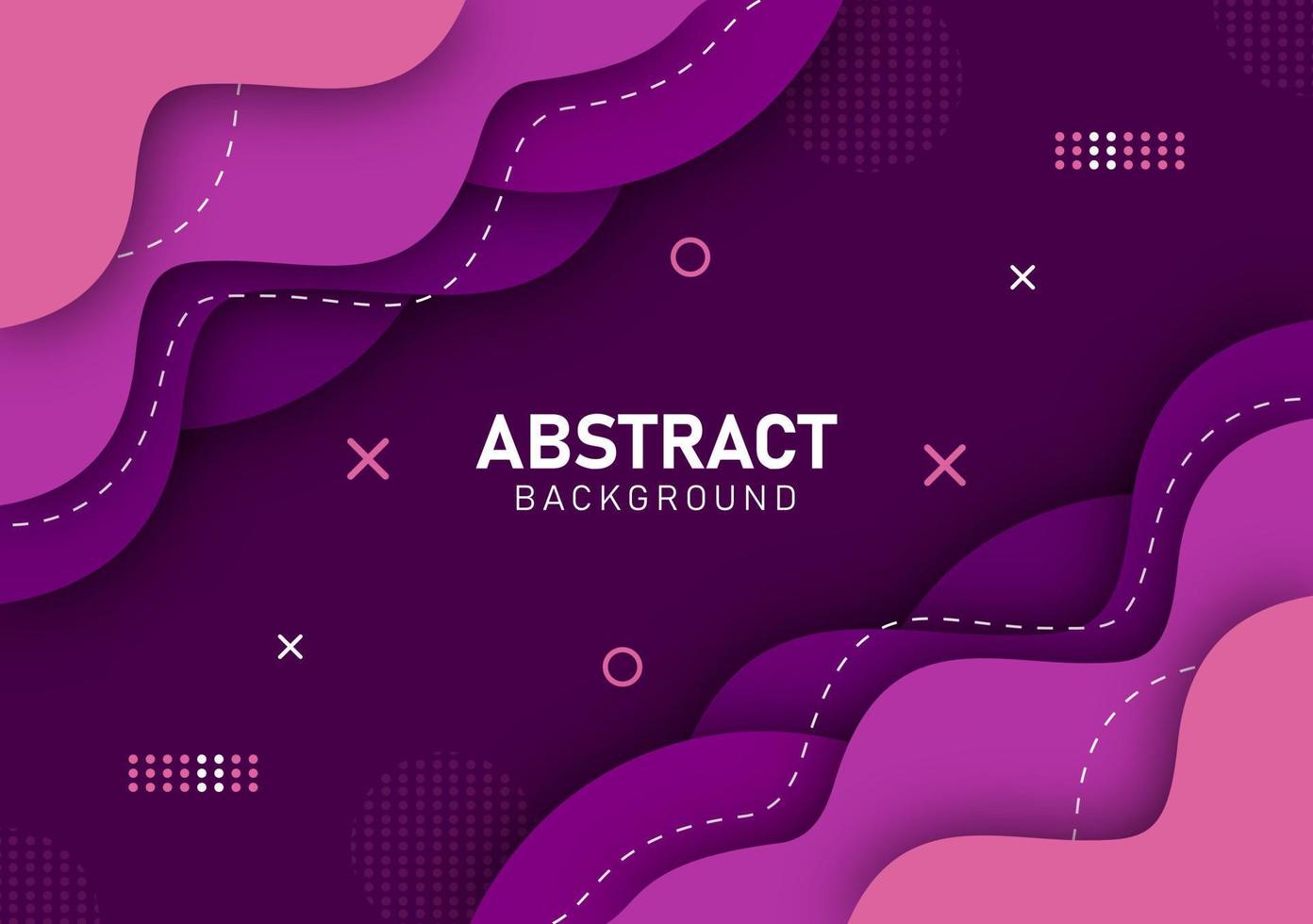 Colorful liquid and geometric background with fluid gradient shapes vector