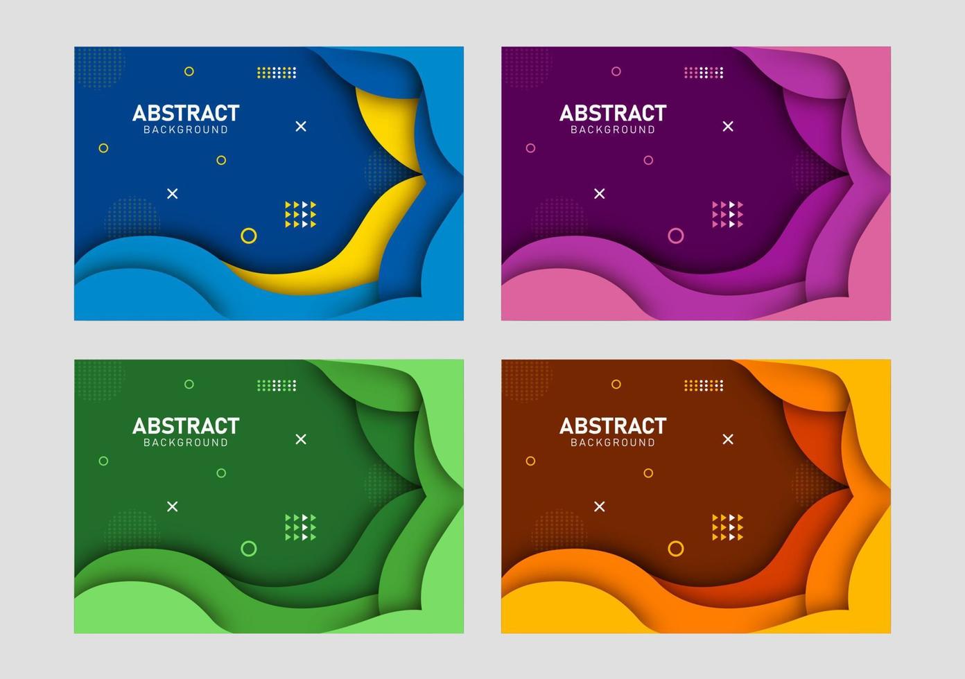 Colorful liquid and geometric background with fluid gradient shapes vector