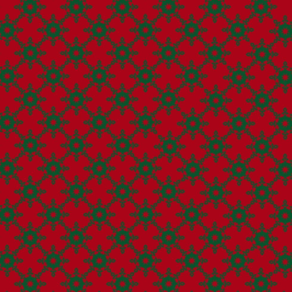 fondo de copo de nieve de navidad en rojo vector