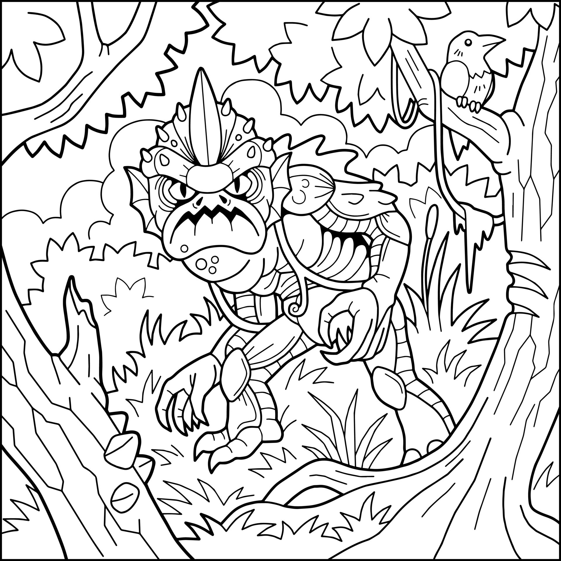 Swamp Coloring Pages Download And Print Swamp Colorin - vrogue.co