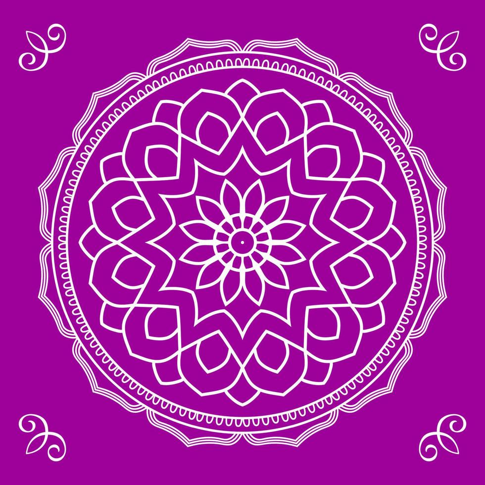 Colorful mandala Decorative Ornaments Vector