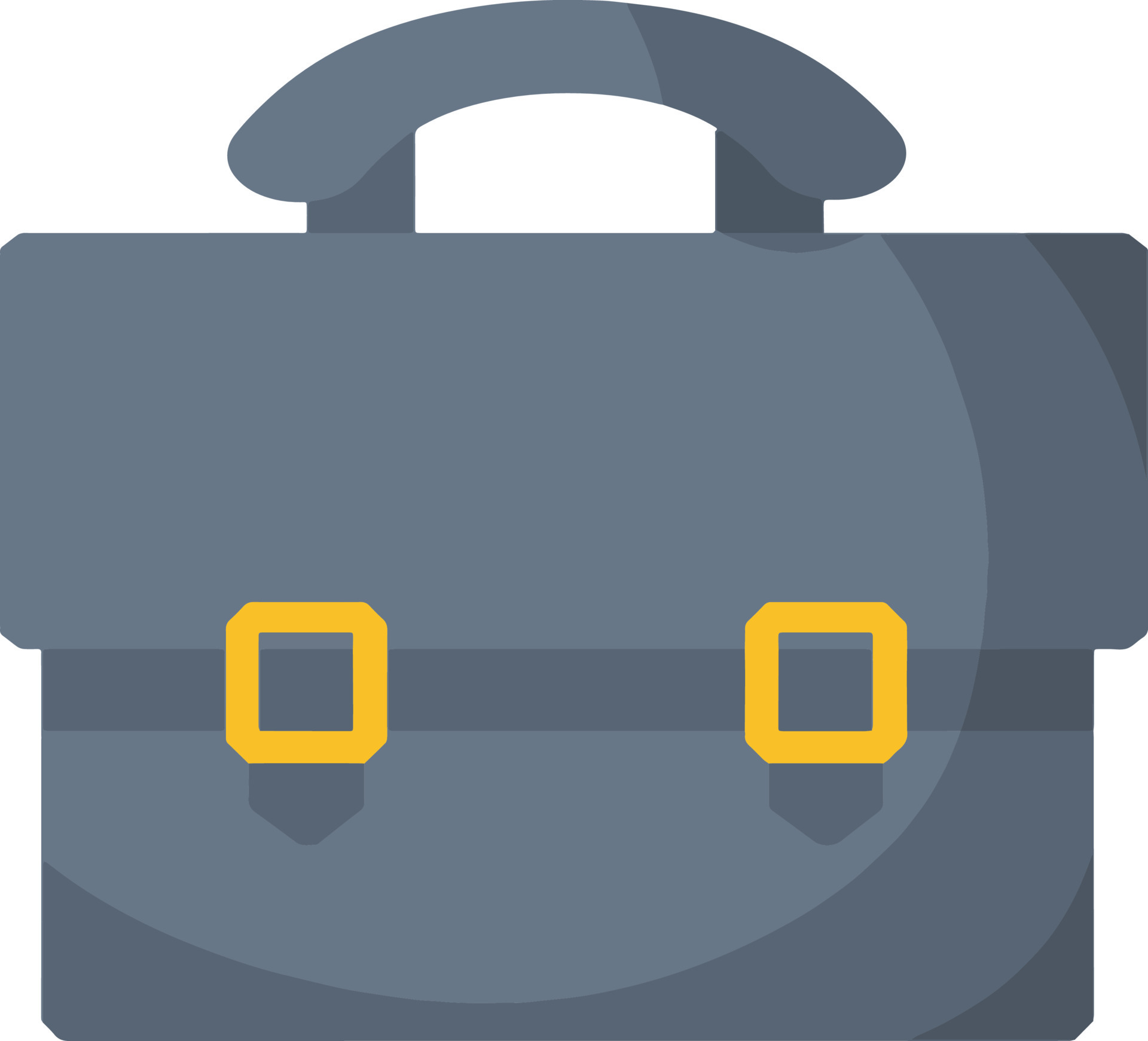 Grey Suitcase. Grey case. Cartoon flat illustration. Business bag icon 13160109 Vector Art at Vecteezy Grey Suitcase. Grey case. Cartoon flat illustration. Business bag icon 13160109 Vector Art at Vecteezy