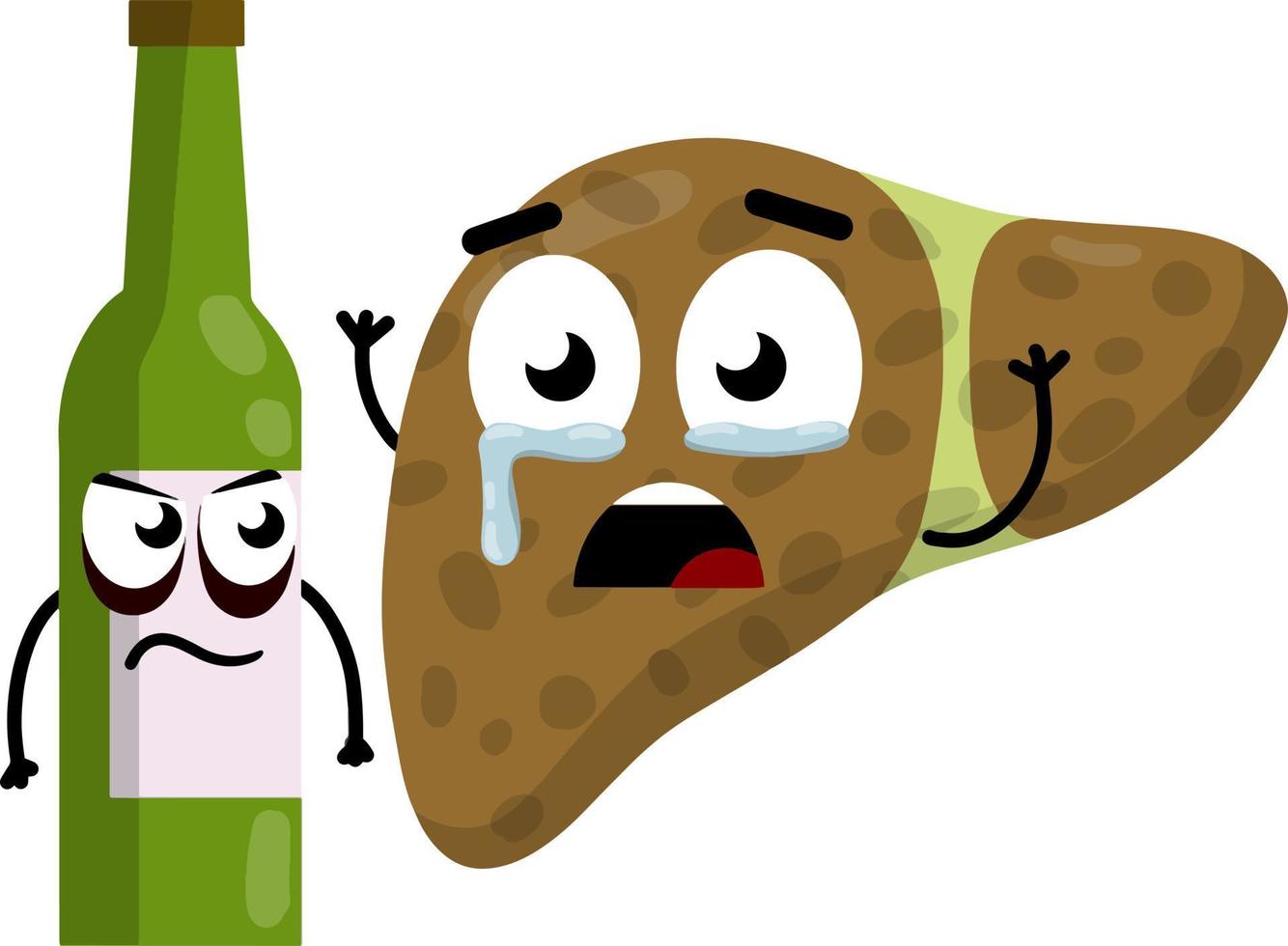 H gado Malo Triste rgano Interno De Una Persona Car cter De Cerveza h-gado-malo-triste-rgano-interno-de-una-persona-car-cter-de-cerveza