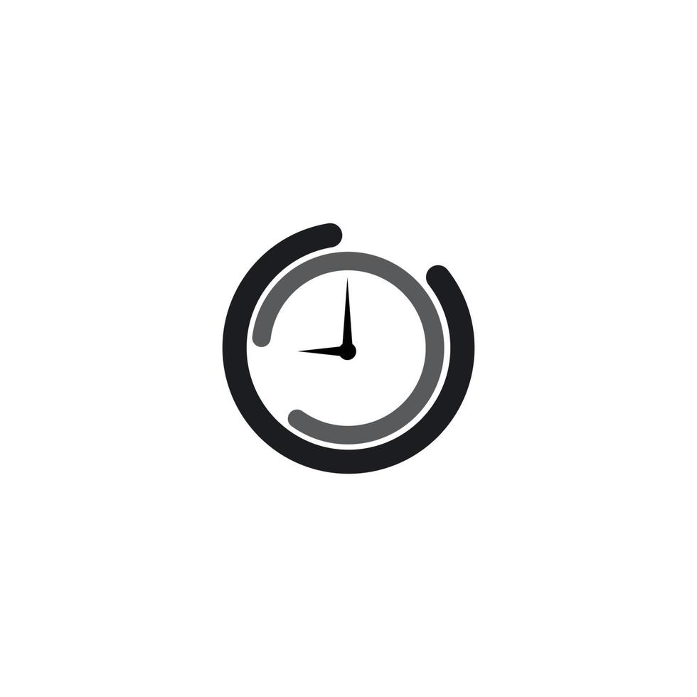 Time concept icon vector