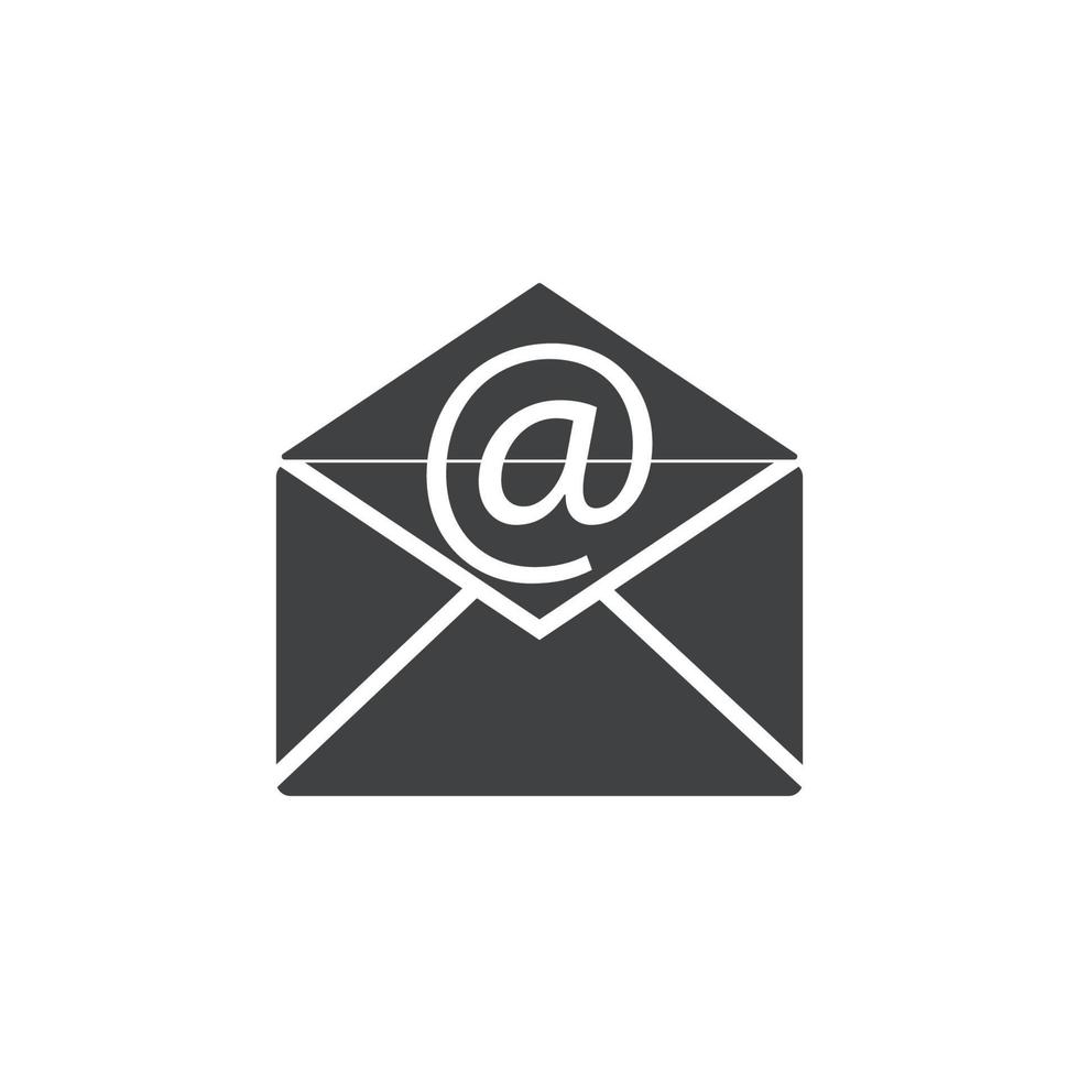 mail logo icon vector