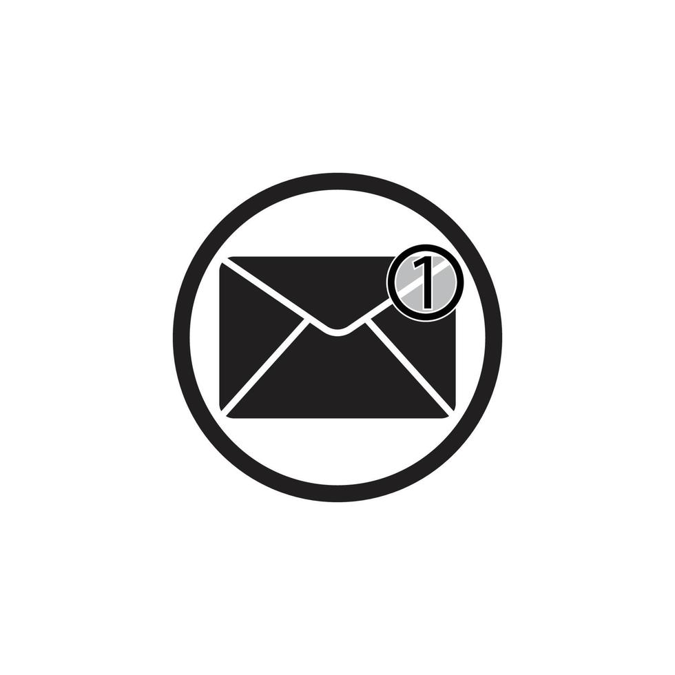 mail logo icon vector