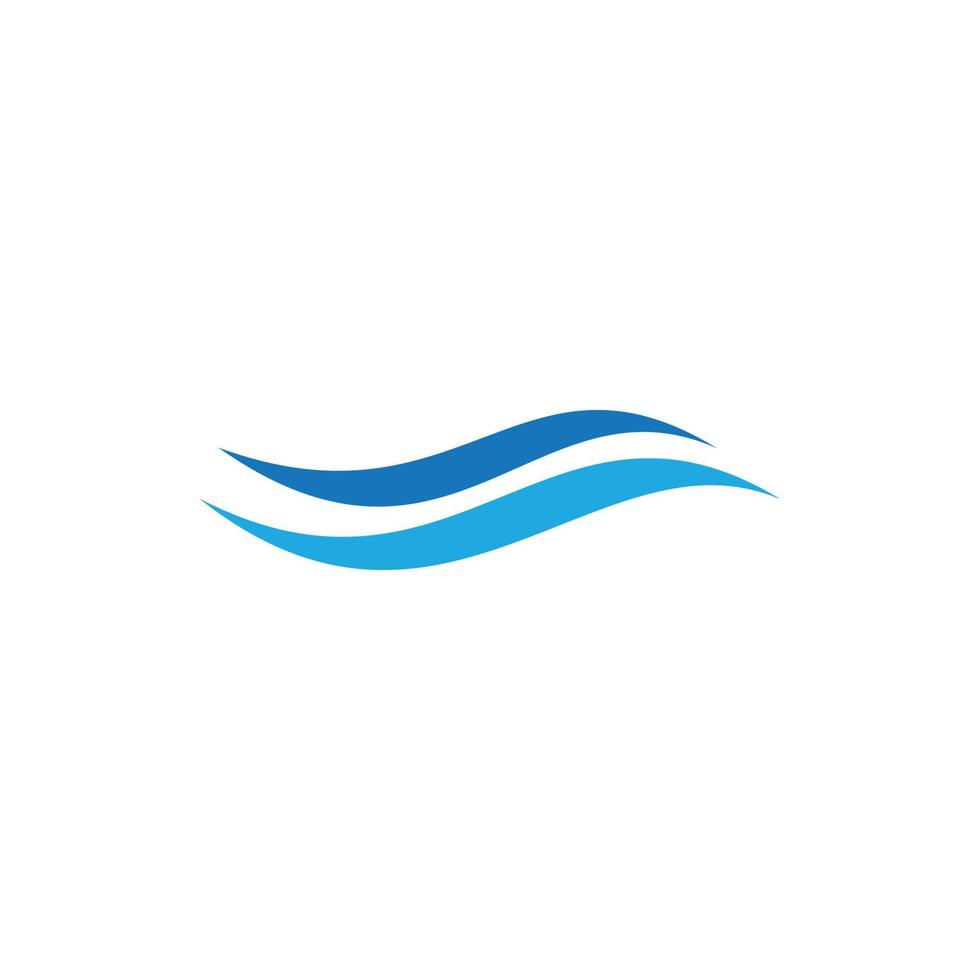 Water Wave symbol vector
