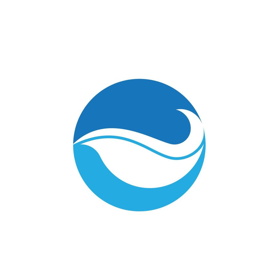 Water Wave symbol vector