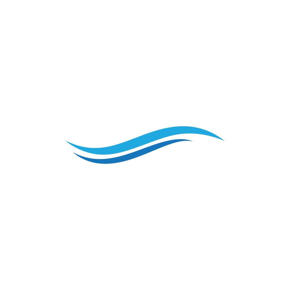 Water Wave symbol vector