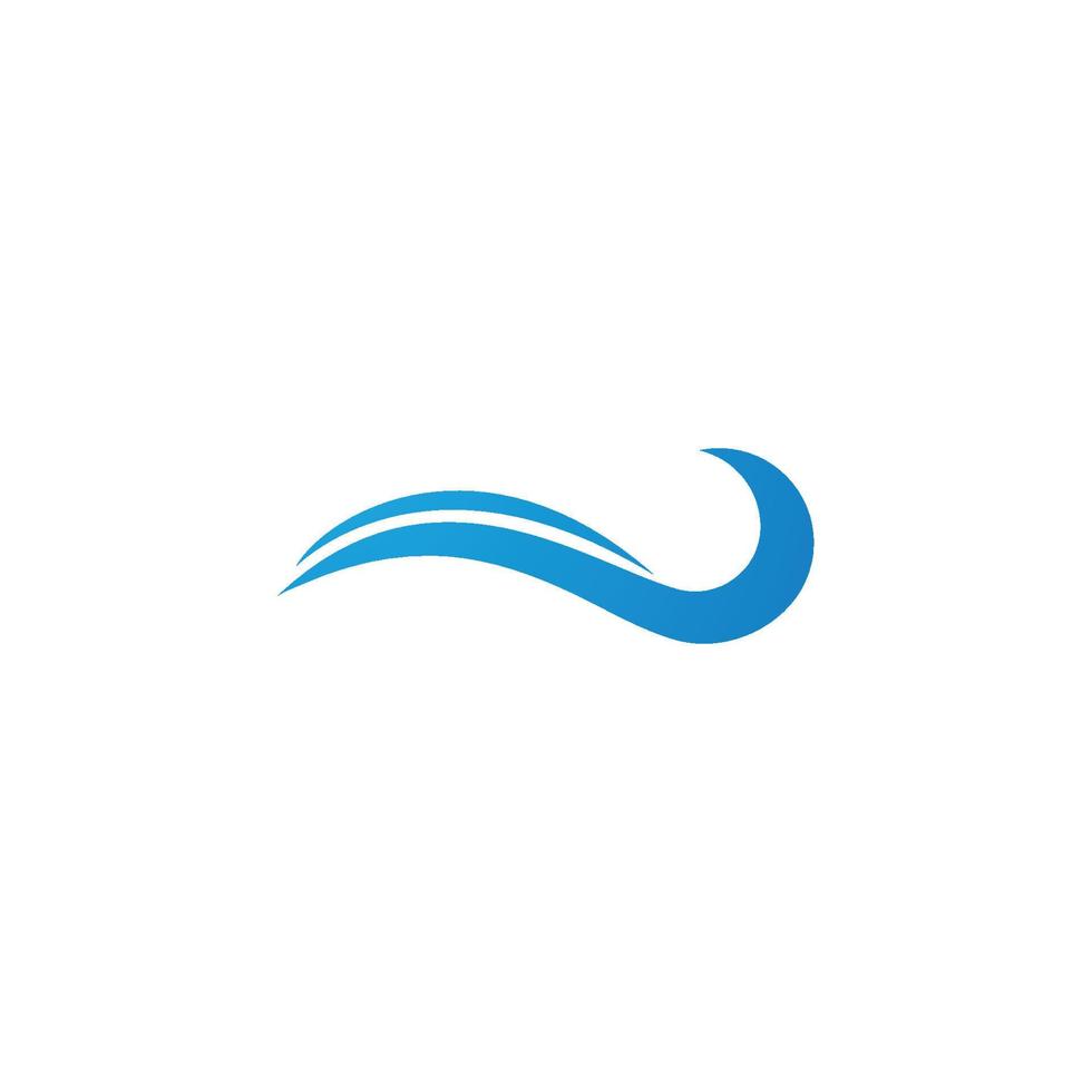 Water Wave symbol vector