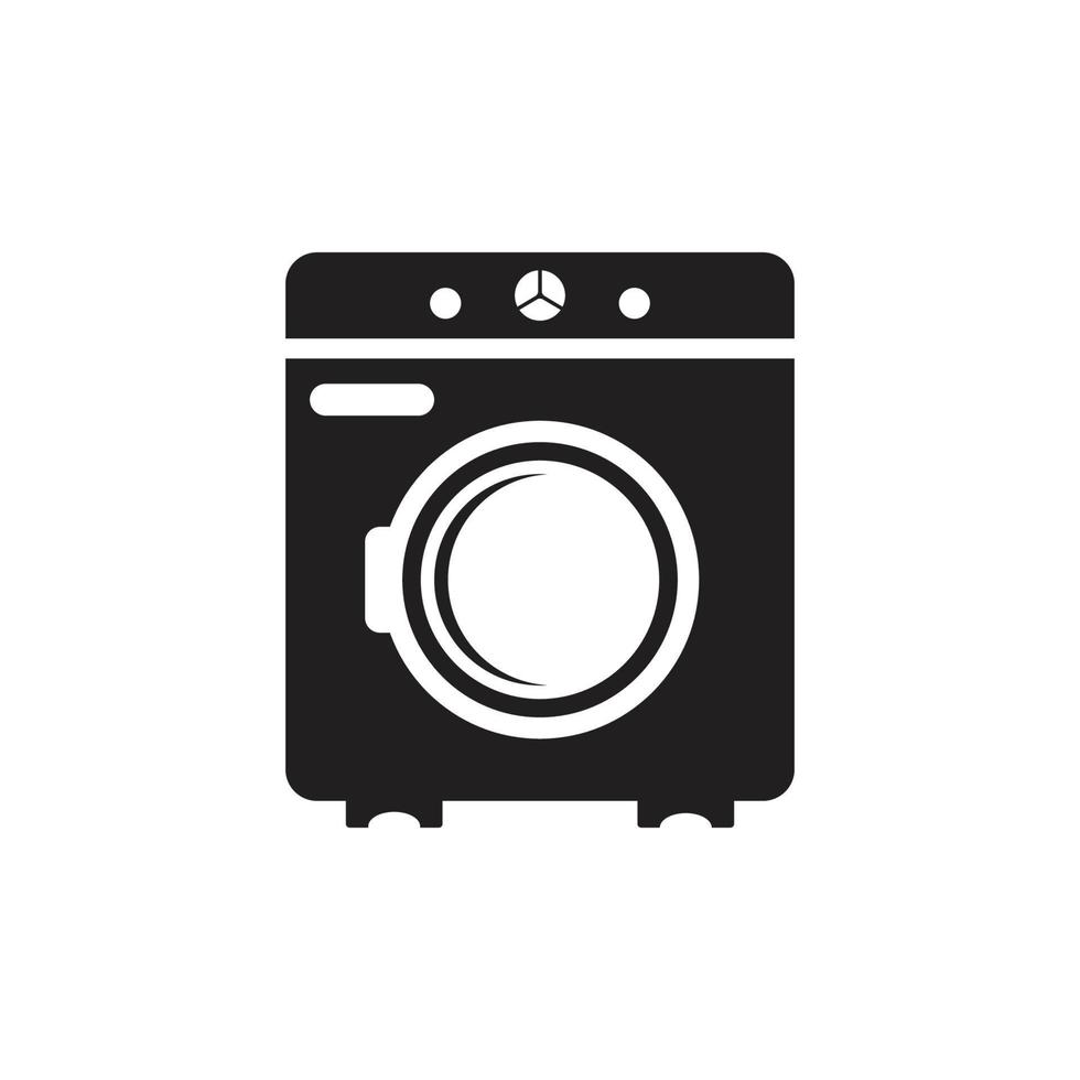 washing machine icon vector