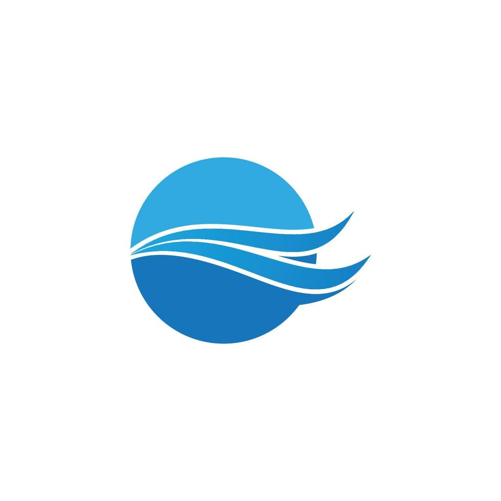 Water Wave symbol vector