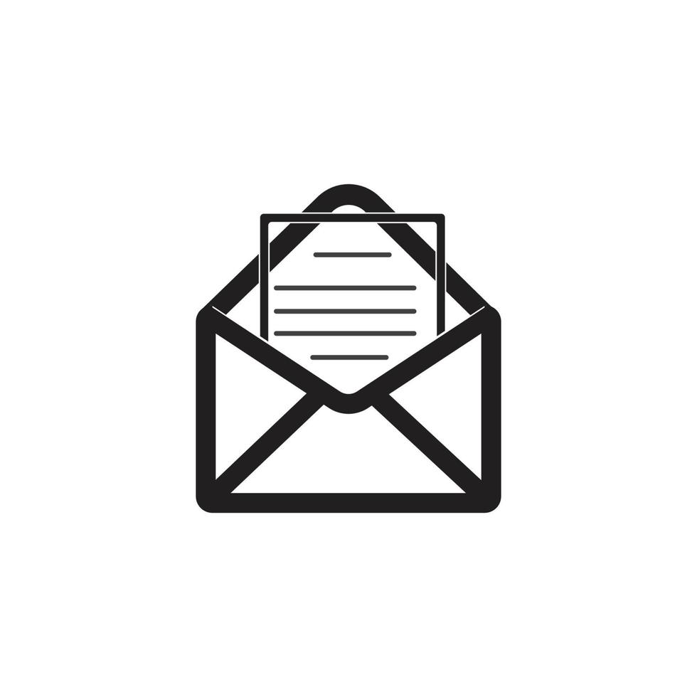 icono de logotipo de correo vector