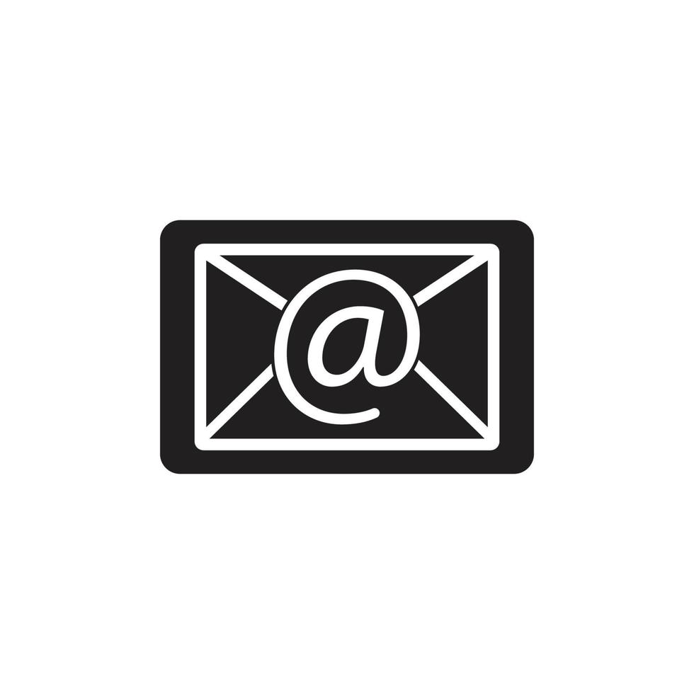 mail logo icon vector