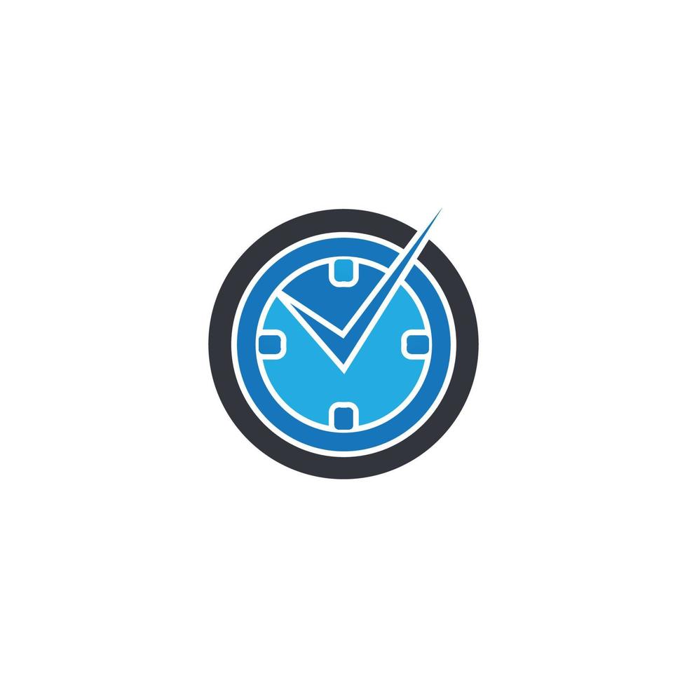 Time concept icon vector