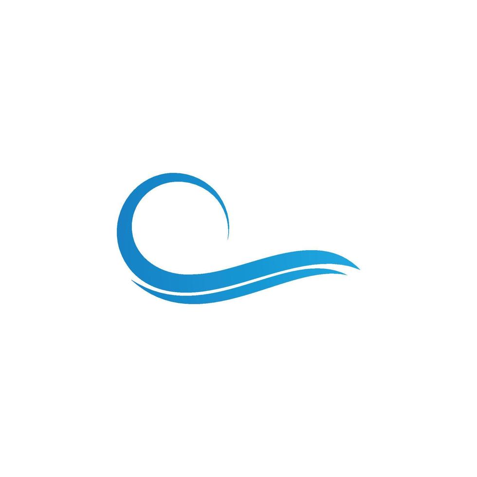 Water Wave symbol vector