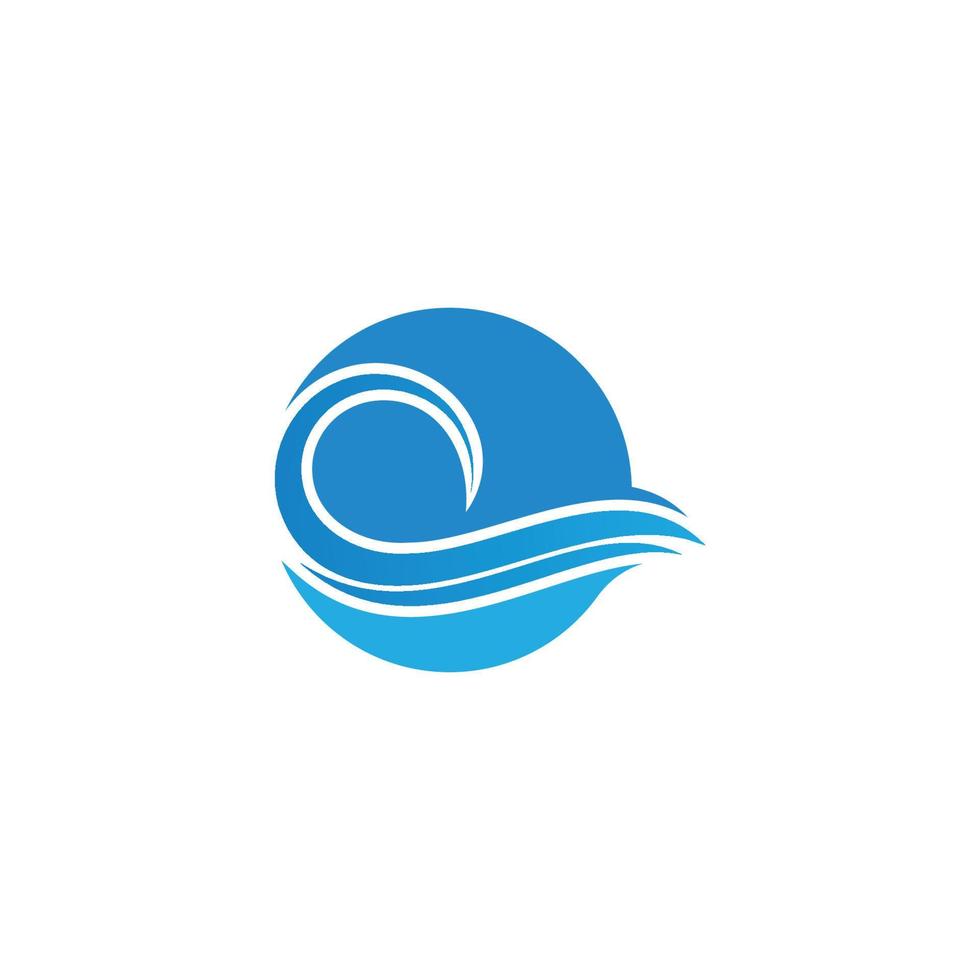 Water Wave symbol vector