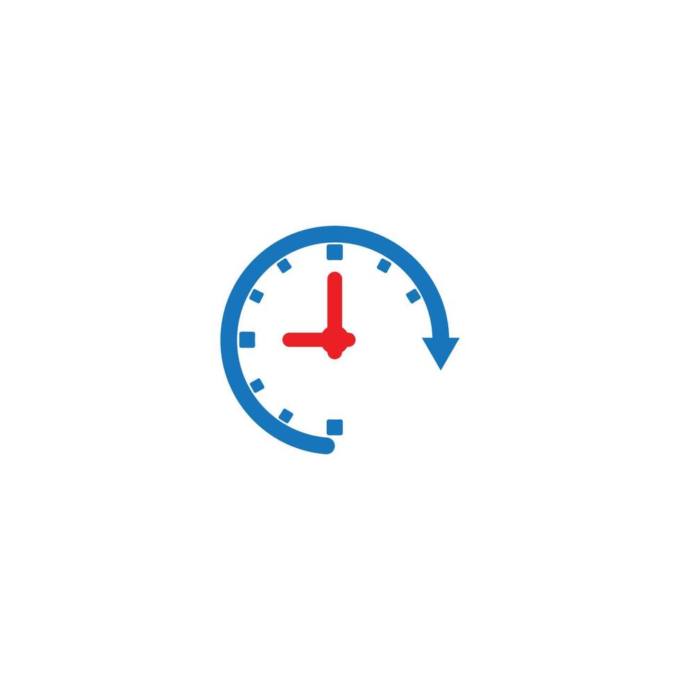 Time concept icon vector