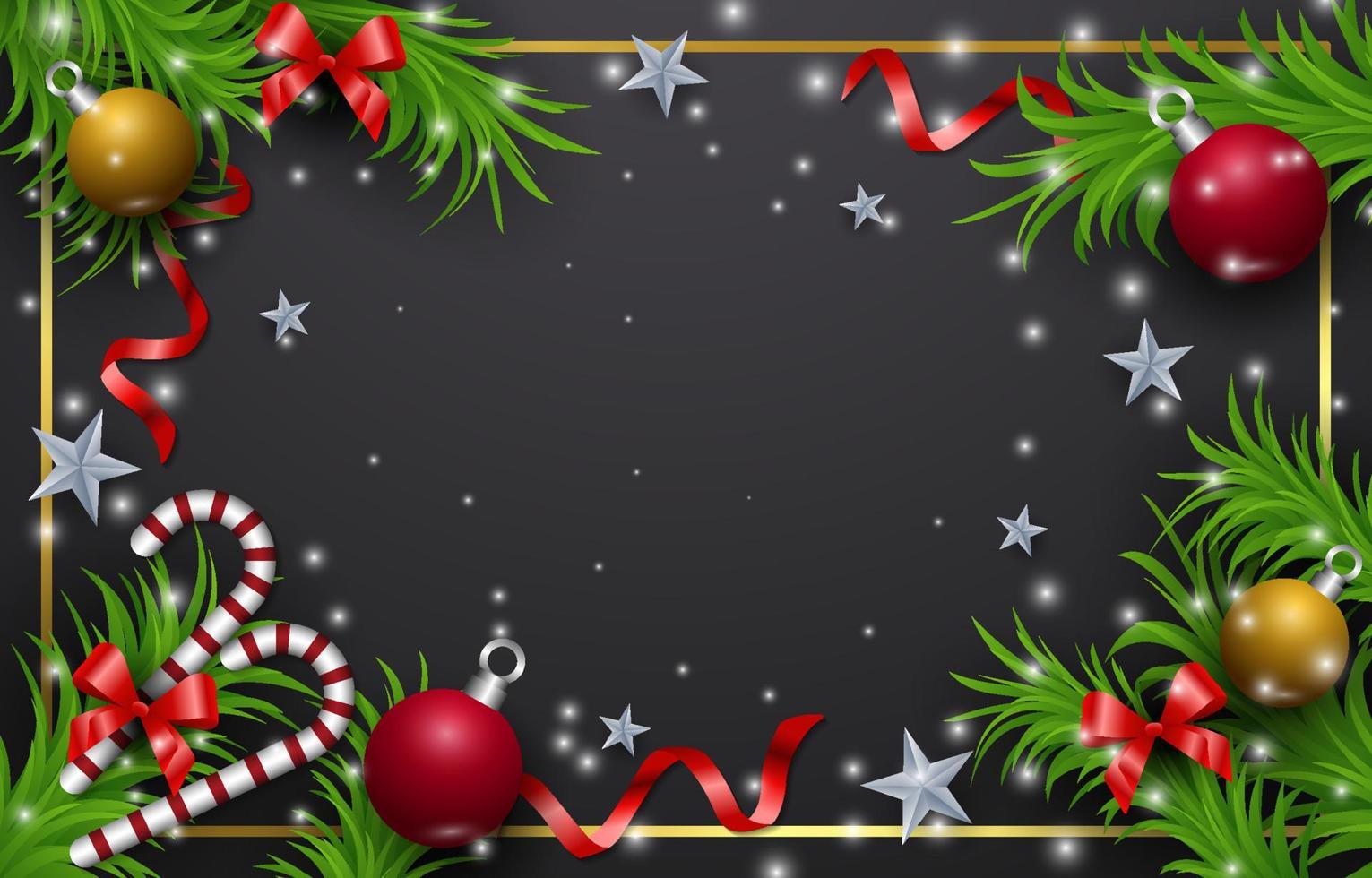 Merry Christmas Background vector