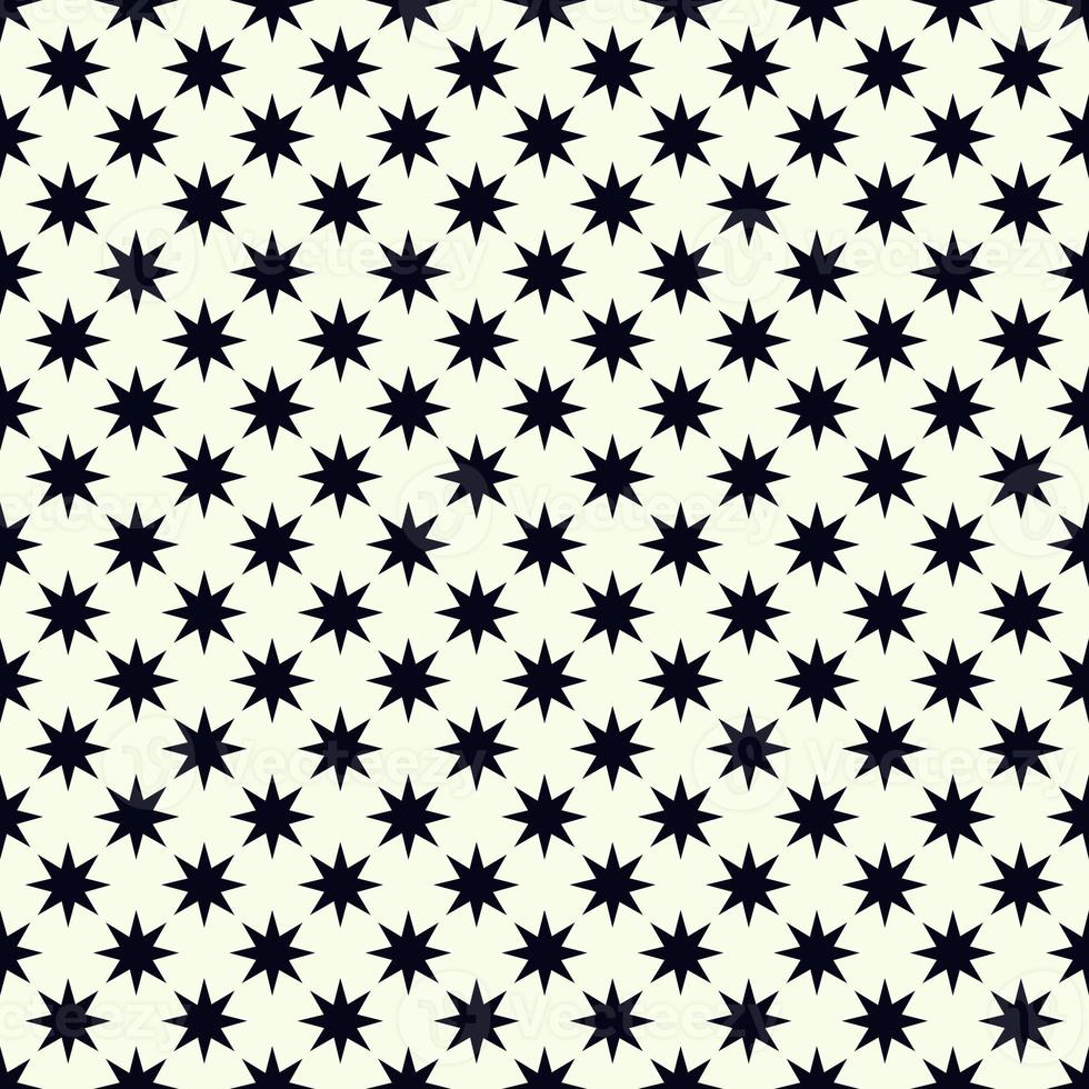 Christmas stars seamless pattern. Vintage retro pattern with stars photo